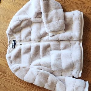 Karl Lagerfeld Faux Fur Jacket